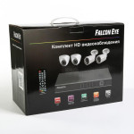 Комплект видеонаблюдения FALCON EYE 4CH + 4CAM FE-104MHD KIT DOM