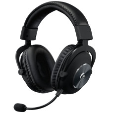 Гарнитура Logitech G PRO Gaming Headset (оголовье, с проводом, 2м, полноразмерные, mini jack 3.5 mm combo, 320г) [981-000814]