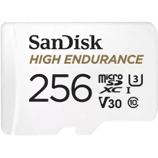Карта памяти microSDXC 256Гб SanDisk (Class 10, 100Мб/с, UHS-I U3, адаптер на SD)
