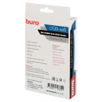 Разветвитель USB BURO BU-HUB4-0.5-U2.0-Candy