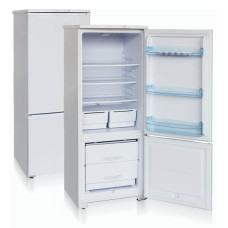 Холодильник Бирюса Б-151 (B, 2-камерный, объем 240:180/60л, 58x145x62см, белый) [Б-151]