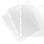 Папка-вкладыш Бюрократ -080G/25 (глянцевые, А4+, 80мкм, упаковка 25шт)
