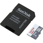 Карта памяти microSDHC 32Гб SanDisk (Class 10, 533Мб/с, 533x, UHS-I, адаптер на SD)