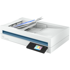 Сканер HP ScanJet Pro N4600 fnw1 (A4, 600x600 dpi, 48 бит, До 40 стр/мин или 80 изобр/мин (разрешение 300 т/д), двусторонний, Ethernet, Wi-Fi) [20G07A]