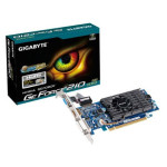 Видеокарта GeForce GT 210 590МГц 1Гб Gigabyte (PCI-E 16x 2.0, GDDR3, 64бит, 1xDVI, 1xHDMI)