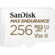Карта памяти microSDXC 256Гб SanDisk (Class 10, 100Мб/с, UHS-I U3, адаптер на SD) [SDSQQVR-256G-GN6IA]