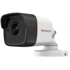 Камера видеонаблюдения HiWatch DS-T500A(B) (3.6MM) (уличная, цилиндрическая, 5Мп, 3.6-3.6мм, 2592x1944, 20кадр/с) [DS-T500A(B) (3.6MM)]