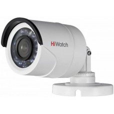 Камера видеонаблюдения HiWatch DS-T200 (2.8 мм) (аналоговая, уличная, цилиндрическая, 2Мп, 2.8-2.8мм, 1920x1080, 25кадр/с) [DS-T200 (B) (2.8 MM)]