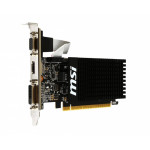 Видеокарта GeForce GT 710 954МГц 1Гб MSI (PCI-E 16x 2.0, GDDR3, 64бит, 1xDVI, 1xHDMI)