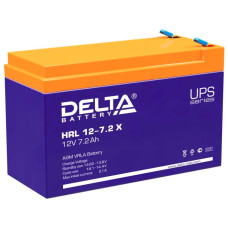 Батарея Delta HRL 12-7.2 X (12В, 7,2Ач) [HRL 12-7.2 X]
