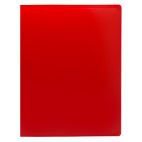 Папка Buro ECB10RED (A4, пластик, толщина пластика 0,5мм, красный) [ECB10RED]