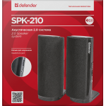 Компьютерная акустика DEFENDER SPK-210 (2.0, 4Вт, пластик)