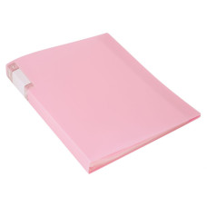 Папка Бюрократ Gems GEM40PIN (A4, пластик, толщина пластика 0,7мм, карман торцевой с бумажной вставкой, розовый аметист) [GEM40PIN]