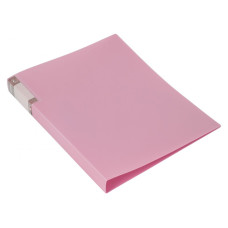 Папка с зажимом Бюрократ Gems GEM07PPIN (зажимов 1, A4, пластик, толщина пластика 0,7мм, карман торцевой с бумажной вставкой, розовый аметист) [GEM07PPIN]