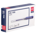 Ручка гелевая Deli EQ10530 (0,5мм, синий)