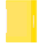 Папка-скоросшиватель Бюрократ Economy -PSE20YEL (A4, прозрачный верхний лист, пластик, желтый)