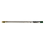 Ручка шариковая Silwerhof Simplex (0,7мм, зеленый, коробка картонная)
