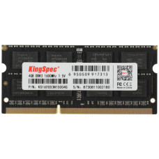 Память SO-DIMM DDR3 4Гб 1600МГц KingSpec (12800Мб/с, CL11, 240-pin) [KS1600D3N15004G]