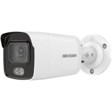 Камера видеонаблюдения Hikvision DS-2CD2027G2-LU(C)(2.8mm) (IP, уличная, цилиндрическая, 2Мп, 2.8-2.8мм, 1920x1080, 25кадр/с, 127°) [DS-2CD2027G2-LU(C)(2.8mm)]