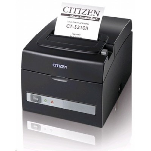 Стационарный принтер Citizen CT-S310II (прямая термопечать, 203dpi, 160мм/сек, макс. ширина ленты: 58мм, USB, RS-232)