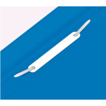 Папка-скоросшиватель Бюрократ Люкс PSL20BLUE (A4, прозрачный верхний лист, пластик, синий)