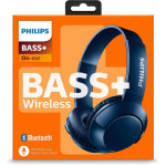 Гарнитура Philips BASS+ SHB3075 (беспроводные накладные оголовье закрытые, 240мА*ч, 12ч, Bluetooth 4.1)