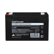 Батарея GoPower LA-6120 (6В, 12Ач) [00-00015322]