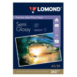 Фотобумага Lomond 1106302 (A3, 265г/м2, для струйной печати, двусторонняя, полуглянцевая, 20л)