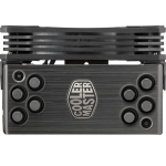 Кулер для процессора Cooler Master Hyper 212 RGB Black Edition (Socket: 1150, 1151, 1155, 1156, 1356, 2011, 2011-3, 2066, AM3, AM3+, AM4, FM1, FM2, FM2+, алюминий+медь, 30дБ, 120x120x25мм, 4-pin PWM)