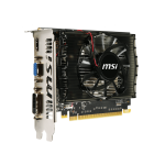 Видеокарта GeForce GT 730 700МГц 2Гб MSI (PCI-E 16x 2.0, GDDR3, 128бит, 1xDVI, 1xHDMI)