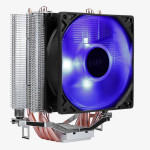 Кулер для процессора Aerocool Verkho 4 Lite (алюминий+медь, 27дБ, 90x90x25мм, 4-pin)