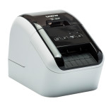 Стационарный принтер Brother QL-800 (прямая термопечать, 300dpi, 148мм/сек, макс. ширина ленты: 62мм, обрезка ленты ручная, USB)