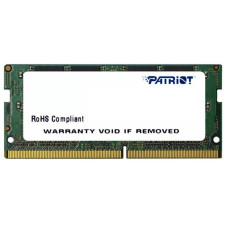 Память SO-DIMM DDR4 8Гб 2666МГц Patriot Memory (21300Мб/с, CL19, 260-pin, 1.2 В) [PSD48G266682S]