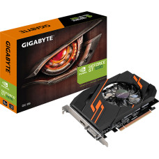 Видеокарта GeForce GT 1030 1265МГц 2Гб Gigabyte (GDDR5, 64бит, 1xDVI, 1xHDMI) [GV-N1030OC-2GI]