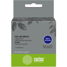 Этикетки Cactus (260 листов, 89x36мм) [CS-LW-99012]