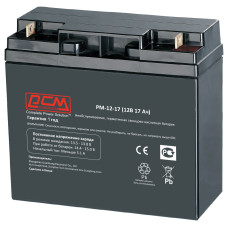 Батарея Powercom PM-12-17 (12В, 17Ач) [PM-12-17]