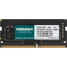 Память SO-DIMM DDR4 8Гб 3200МГц Kingmax (25600Мб/с, CL22, 260-pin) [KM-SD4-3200-8GS]
