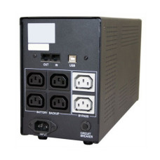 ИБП Powercom Imperial IMP-1200AP (интерактивный, 1200ВА, 720Вт, 4xIEC 320 C13 (компьютерный)) [IMP-1200AP]