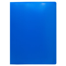 Папка Buro ECB20BLUE (A4, пластик, толщина пластика 0,5мм, синий) [ECB20BLUE]