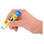 Клей-карандаш Deli (цветной (исчезающий цвет), дисплей картонный, 8)