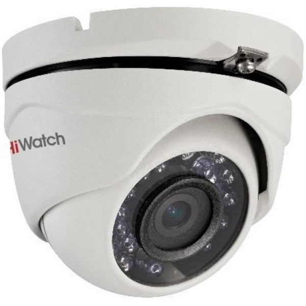Камера видеонаблюдения HiWatch DS-T103 (3,6 мм) (внутренняя, купольная, поворотная, 1Мп, 3.6-3.6мм, 1296x732, 25кадр/с)