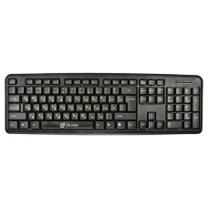 Клавиатура Oklick 130 M Multimedia Keyboard Black PS/2 (классическая мембранная, 122кл) [8136]
