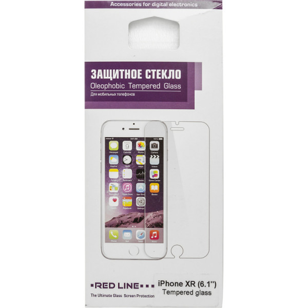 Защитное стекло для экрана Redline (Apple iPhone XR/11)