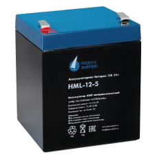 Батарея Парус электро HML-12-5 (12В, 5Ач) [HML-12-5]