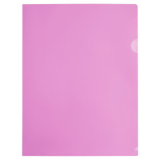Папка-уголок Бюрократ Pastel EPAST/PINK (A4, пластик, толщина пластика 0,18мм, розовый) [EPAST/PINK]
