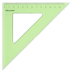 Треугольник Silwerhof 540095 (пластик, 13см, 45°, ассорти)
