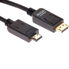Кабель-переходник VCOM (DisplayPort (m), HDMI (m)) [CG609-1.8M]