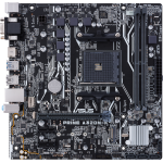 Материнская плата ASUS PRIME A320M-K (AM4, AMD A320, 2xDDR4 DIMM, microATX, RAID SATA: 0,1,10)