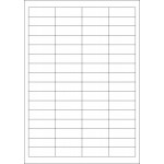 Этикетки Lomond (A4, односторонняя, 50 листов, белый, 16,9x48,5мм)