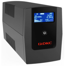 ИБП DKC INFOLCD600I (Line-Interactive, 600ВА, 350Вт, 3xIEC 320 C13 (компьютерный)) [INFOLCD600I]